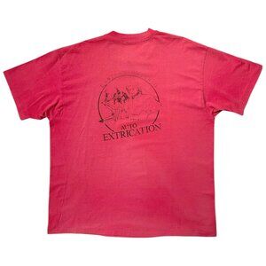 90s vintage Gananoque Auto Extrication Faded T-shirt Single Stitch Ontario.